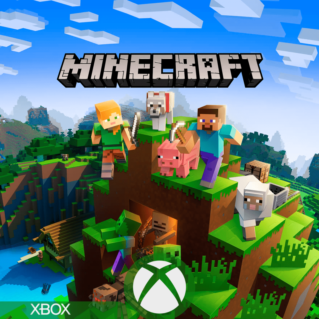 Minecraft Xbox One/Xbox Series S/X - Código 25 dígitos