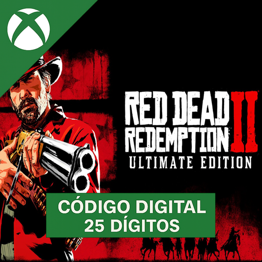Red Dead Redemption 2: Ultimate Edition Xbox REGIÃO - Código 25 Dígitos