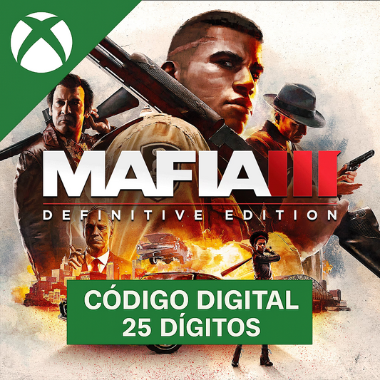Mafia III: Definitive Edition Xbox REGIÃO - Código 25 Dígitos