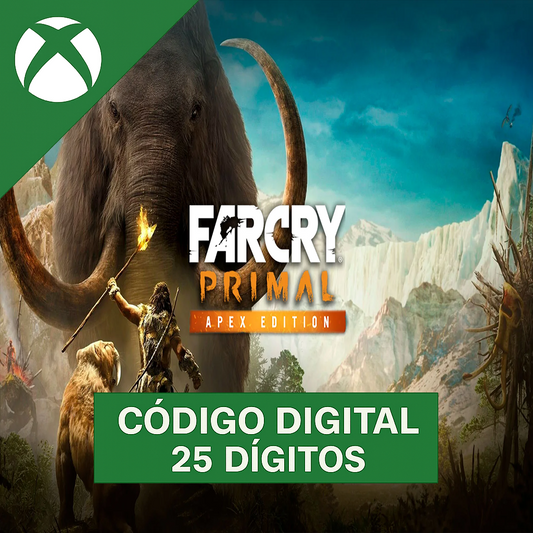 Far Cry Primal Apex Xbox REGIÃO - Código 25 Dígitos