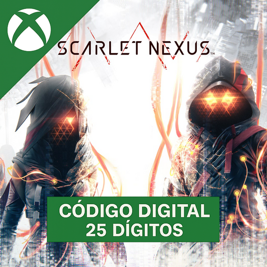 Scarlet Nexus Xbox REGIÃO - Código 25 Dígitos