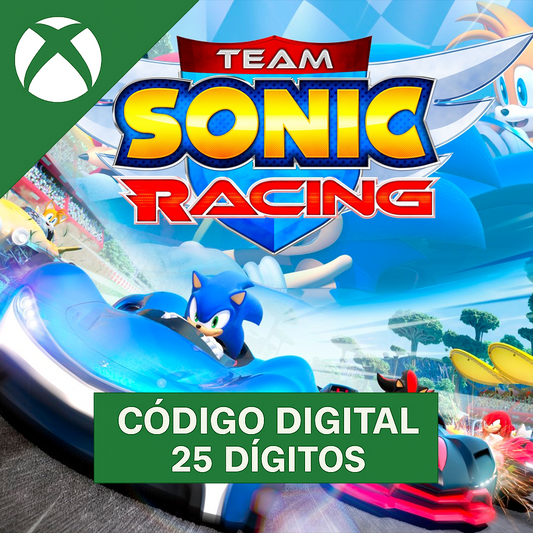 Team Sonic Racing Xbox REGIÃO - Código 25 Dígitos