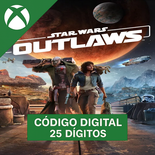 Star Wars Outlaws Xbox REGIÃO - Código 25 Dígitos