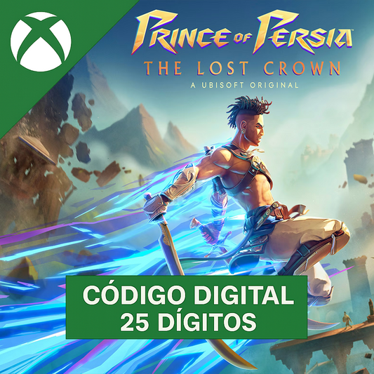 Prince Of Persia The Lost Crown Xbox REGIÃO - Código 25 Dígitos