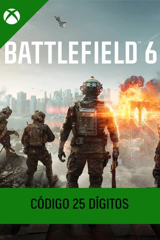 BATTLEFIELD 6 STANDARD EDITION XBOX SERIES X|S - CÓDIGO 25 DÍGITOS