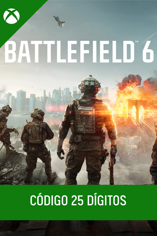 Battlefield 6 Standard Edition Xbox Series X|S - Código 25 Dígitos