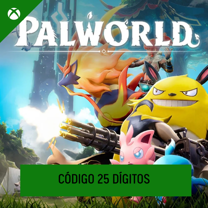 PALWORLD XBOX - CÓDIGO 25 DÍGITOS