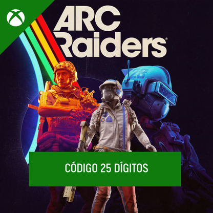 Arc Raiders Xbox Series X|S - Código 25 Dígitos Região