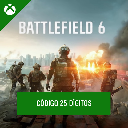 Battlefield 6 Standard Edition Xbox Series X|S - Código 25 Dígitos Região