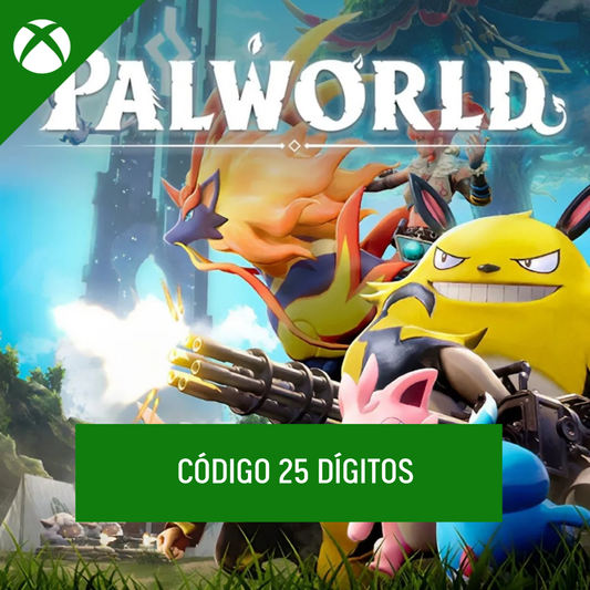 Palworld Xbox - Código 25 Dígitos Região