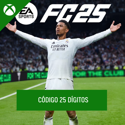 EA Sports FC 25 Standard Edition Xbox - Código 25 Dígitos Região