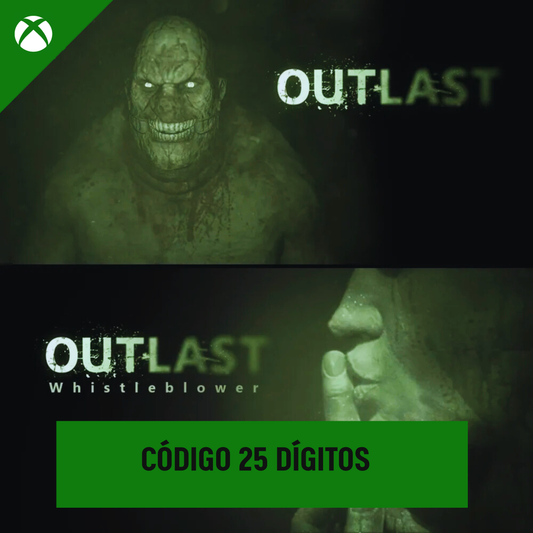 OUTLAST: BUNDLE OF TERROR XBOX - CÓDIGO 25 DÍGITOS