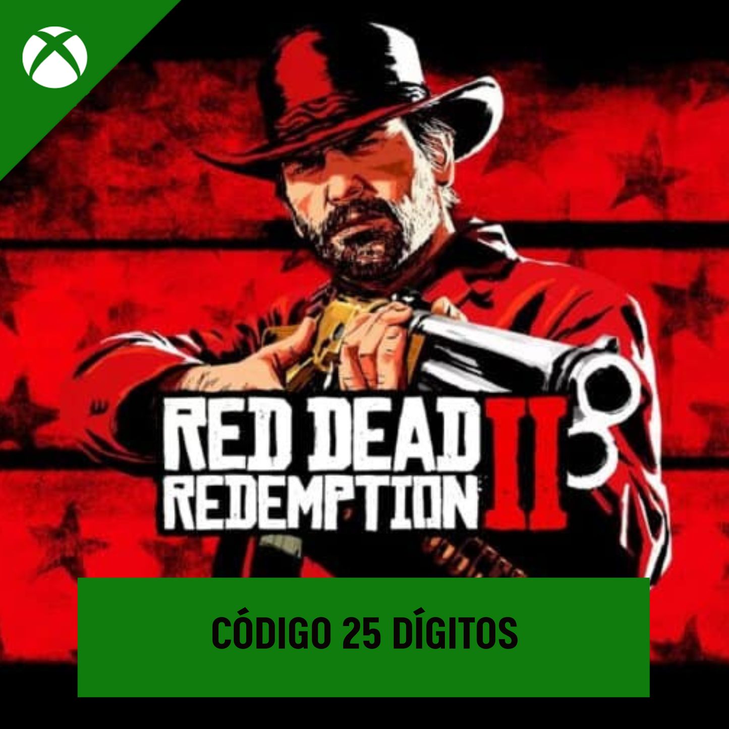 RED DEAD REDEMPTION 2 STANDARD EDITION - CÓDIGO 25 DÍGITOS