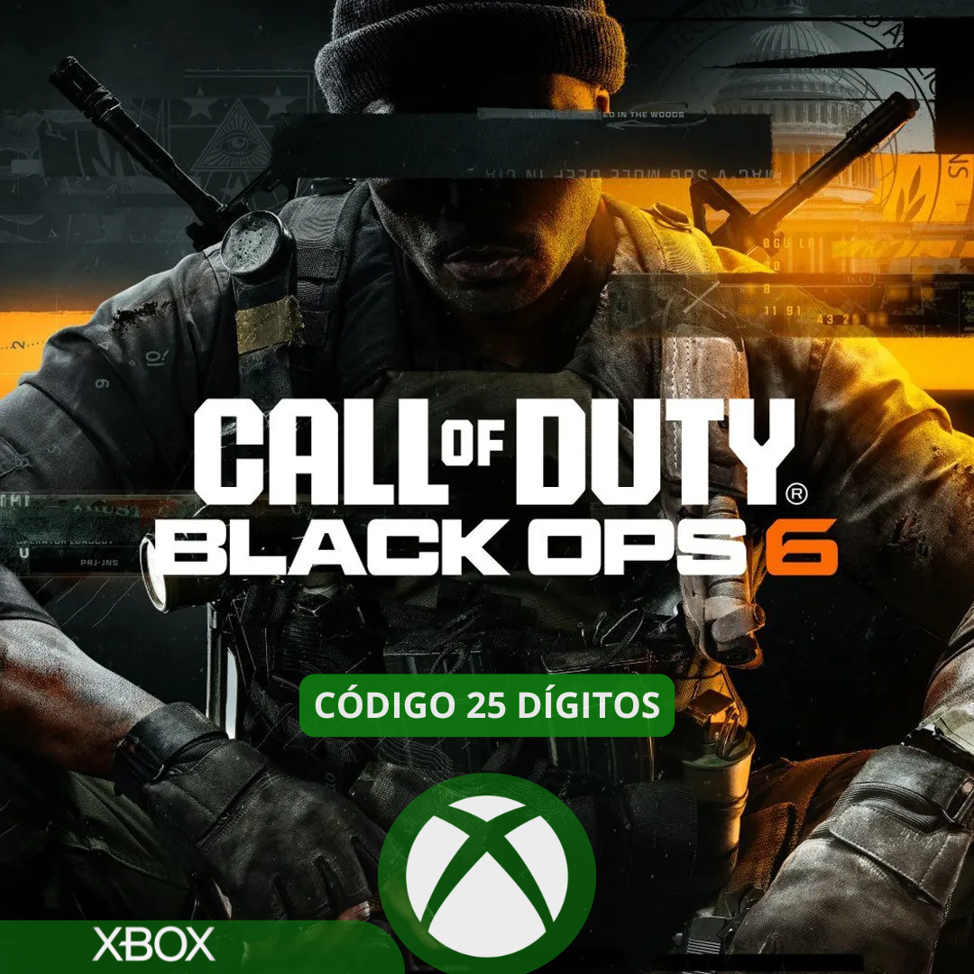 Call of Duty Black Ops 6 Xbox One/Xbox Series S/X- Código 25 dígitos