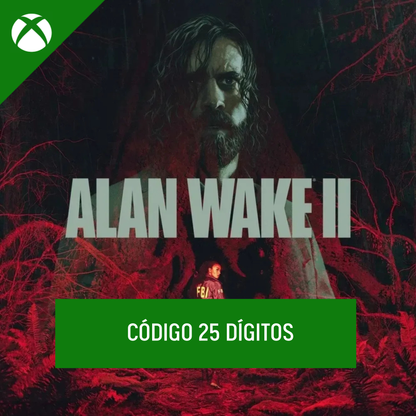 Alan Wake 2 Xbox Series X|S - Código 25 Dígitos Região
