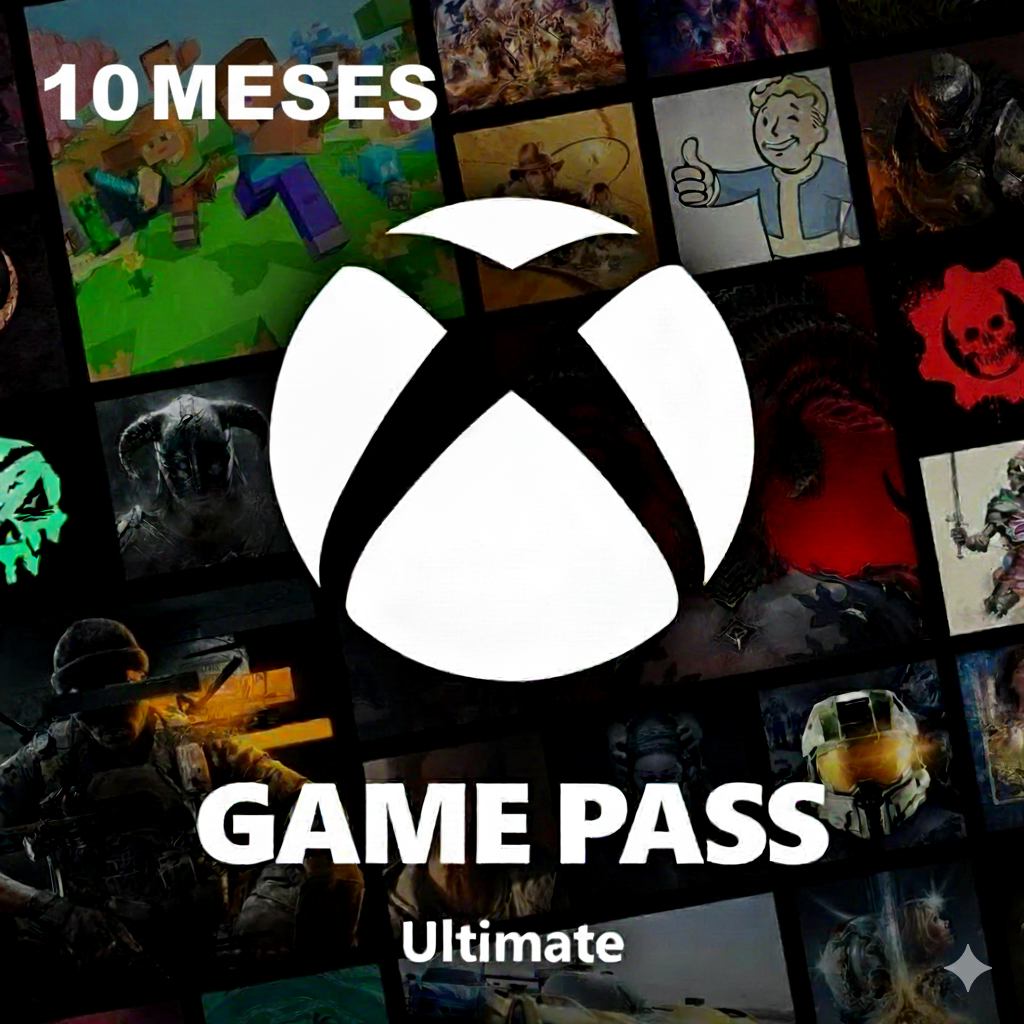 GAME PASS ULTIMATE 10 MESES - CÓDIGO 25 DÍGITOS BRASIL