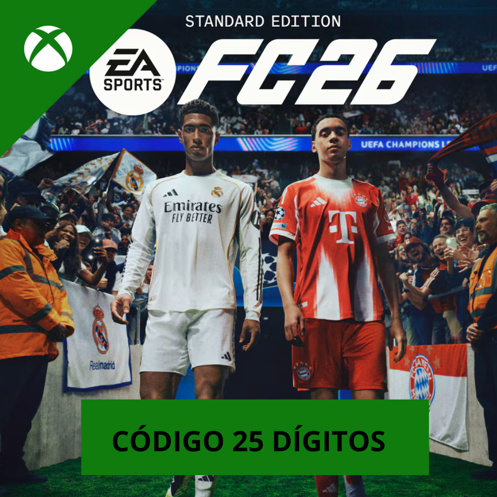EA SPORTS FC 26 STANDARD EDITION XBOX - CÓDIGO 25 DÍGITOS