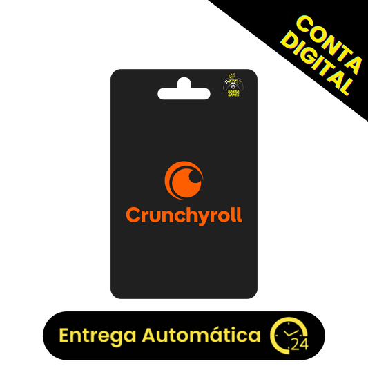 Assinatura Crunchyroll Anual - 12 meses - Conta
